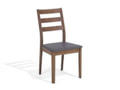 Beliani Souprava stůl 118 x 77 cm se čtyřmi židlemi MODESTO