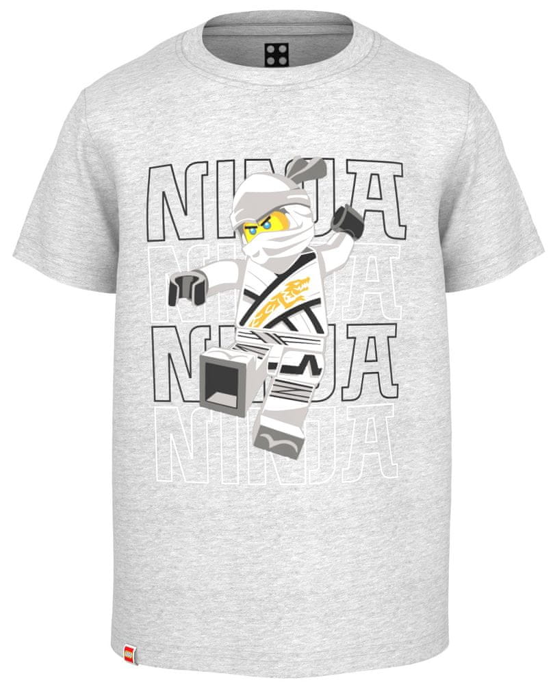 LEGO Wear chlapecké tričko Ninjago LW-12010472_1 šedá 110