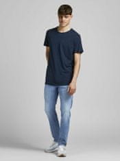 Jack&Jones Modré slim fit džíny Jack & Jones Glenn 31/34