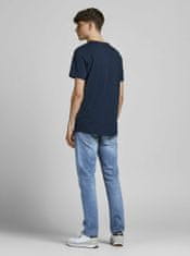 Jack&Jones Modré slim fit džíny Jack & Jones Glenn 31/34