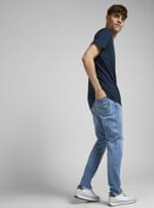 Jack&Jones Modré slim fit džíny Jack & Jones Glenn 31/34