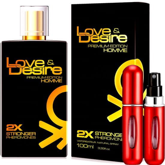 SHS Love Desire Premium Silný parfém s feromony intenzivní vůní, která přitahuje ženy 100ml