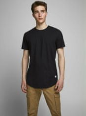 Jack&Jones Černé pánské basic tričko Jack & Jones L