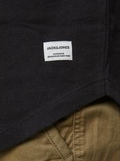 Jack&Jones Černé pánské basic tričko Jack & Jones L