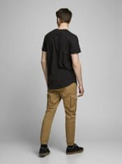 Jack&Jones Černé pánské basic tričko Jack & Jones L