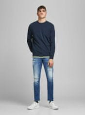 Jack&Jones Tmavě modrá basic mikina Jack & Jones XL