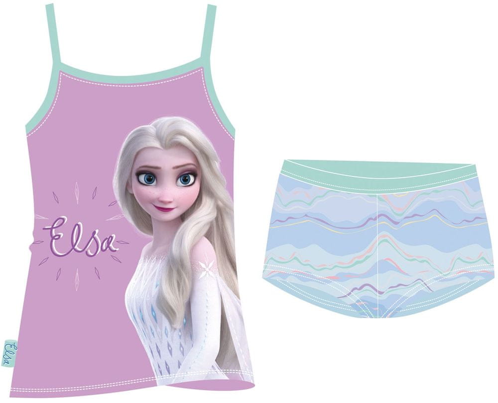 Disney dívčí pyžamo Frozen WD14226 fialová 116/122