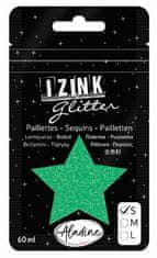 Aladine Třpytky Aladine Izink glitter 60 ml vel. S - vert paastel pastelová zelená