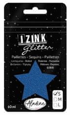 Aladine Třpytky Aladine Izink glitter 60 ml vel. S - blue marine tm. modrá