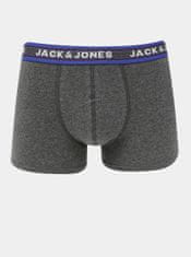 Jack&Jones Sada pěti boxerek v zelené a šedé barvě Jack & Jones Oliver M