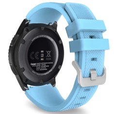 BStrap Silicone Sport řemínek na Samsung Gear S3, pastel blue