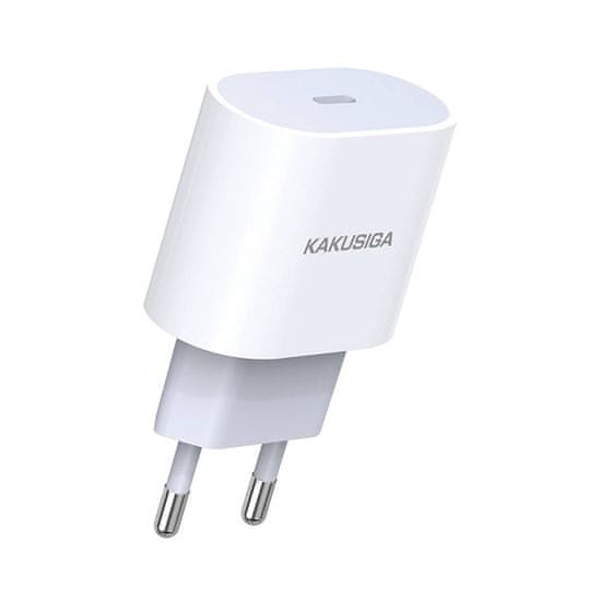 Kaku KSC-541 síeťová nabíječka USB-C PD QC 20W, bíla