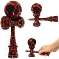 MG Wooden Kendama hra, červená