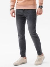 OMBRE Ombre Pánské riflové kalhoty P1077 - černá - XL