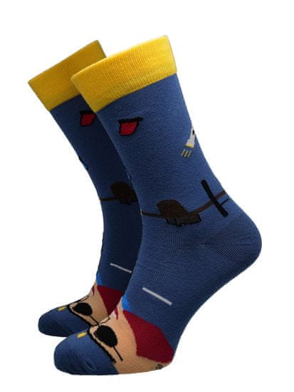 Hesty Socks unisex ponožky Cope modré