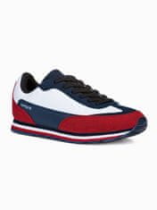 OMBRE Pánské sneakers boty T349 - námořnická modrá - 44