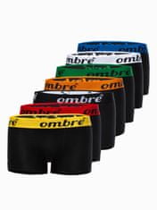 OMBRE Ombre Pánské boxerky U158 - mix balení 7 kusů - L