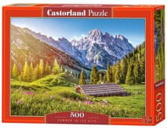 Castorland Puzzle Léto v Alpách 500 dílků