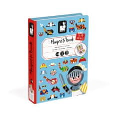 Janod Magnetibook Oblékání - Chlapci