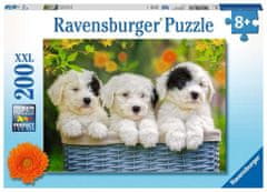 Ravensburger Puzzle Roztomilá štěňata XXL 200 dílků