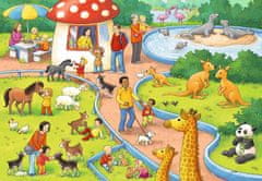 Ravensburger Puzzle Den v zoo 2x24 dílků