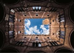 Ravensburger Puzzle Cortile della Podestà, Palazzo Pubblico, Siena, Itálie 1000 dílků