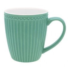 Green Gate porcelánový hrnek Alice Dusty Green 300 ml