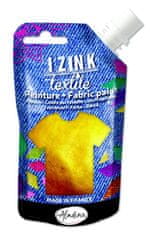 Aladine Textilní barva Aladine Izink Textile 80 ml - or zlatá