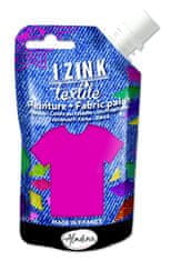 Aladine Textilní barva Aladine Izink Textile 80 ml - fuchsia tm. růžová