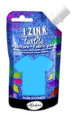 Aladine Textilní barva Aladine Izink Textile 80 ml - bleu nacre světle modrá