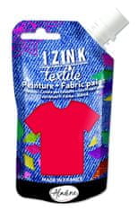 Aladine Textilní barva Aladine Izink Textile 80 ml - rouge červená