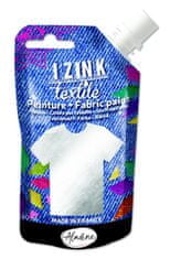 Aladine Textilní barva Aladine Izink Textile 80 ml - argent stříbrná