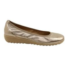 Caprice Taupe Metallic Ballerina 9-22161-28 velikost 36