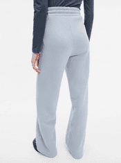 Calvin Klein Světle modré dámské volné tepláky Micro Flock Jog Pants Calvin Klein Jeans XS