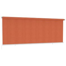 Greatstore Venkovní roleta 400 x 140 cm oranžová