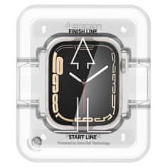 Spigen SPIGEN PROFLEX HYBRID GLASS "EZ FIT" 2BALENÍ APPLE HODINKY 7/8 (45 MM)