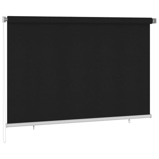 Greatstore Venkovní roleta 220 x 140 cm černá