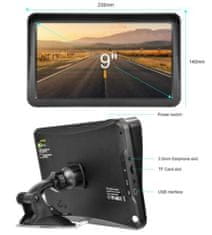 9" GPS navigace MediaTek mapy iGO Primo Truck