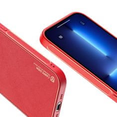 Dux Ducis Dux Ducis Yolo pouzdro z Eko kůže na iPhone 13 Pro 6.1" red