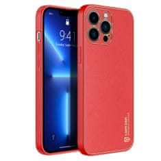 Dux Ducis Dux Ducis Yolo pouzdro z Eko kůže na iPhone 13 Pro 6.1" red