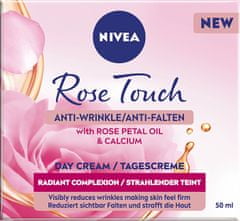 Nivea Denní krém proti vráskám s růžovým olejem a kalciem Rose Touch (Anti-Wrinkle Day Cream) 50 ml