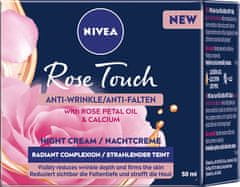 Nivea Noční krém proti vráskám s růžovým olejem Rose Touch (Anti-Wrinkle Night Cream) 50 ml