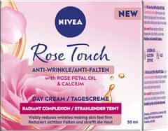 Nivea Denní krém proti vráskám s růžovým olejem a kalciem Rose Touch (Anti-Wrinkle Day Cream) 50 ml