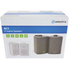 Adastra BC3-B, nástěnný 3" reproduktor, 30W, černý, pár