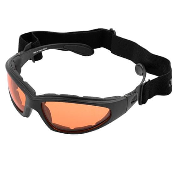 Bobster Brýle GOGGLE GXR AMBER – sluneční brýle na motorku a sport