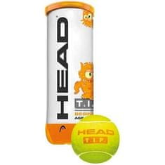 Head T.I.P Orange 3ks tenisové míče Balení: tuba 3 ks