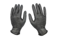 TRIUMF rukavice nitrilová, mechanická, vel. XL, černá, 1 ks