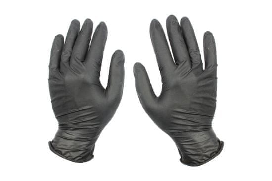 TRIUMF rukavice nitrilová, mechanická, černá, 1 ks