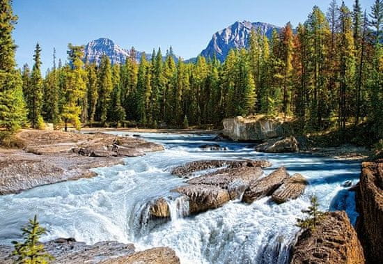 Castorland Puzzle Řeka Athabasca, Národní park Jasper 1500 dílků