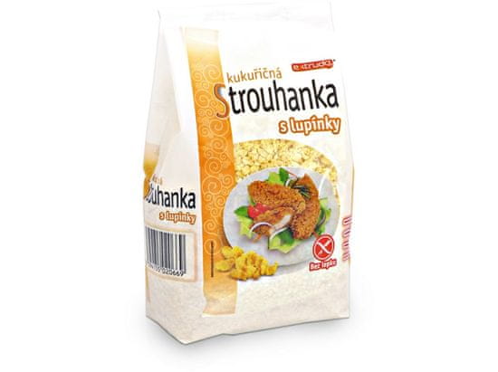 EXTRUDO Kukuřičná strouhanka s lupínky 200g, EXTRUDO